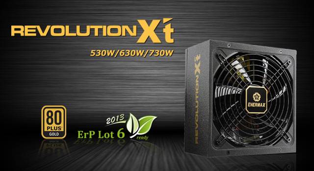 ENERMAX 80PLUSゴールド電源 Revolution-X'tシリーズ スペック