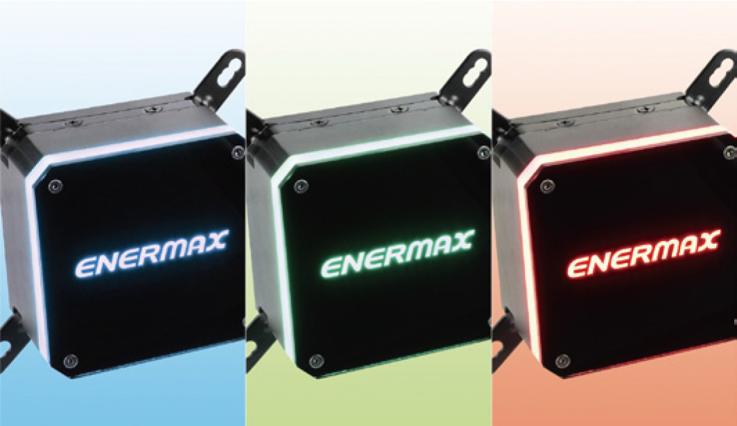 LIQMAX III / ELC-LMT120-HF ENERMAX ウォーターブロックにRGB LED 